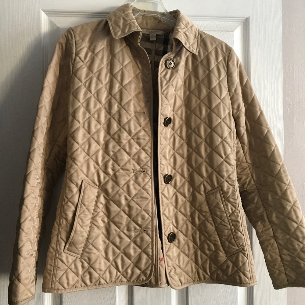 Burberry quilted jacket